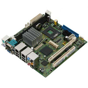 9803-030 MSI Fuzzy GME965 Socket P Intel GME965 + ICH8-M Chipset Celeron/ Core 2 Duo Processors Support DDR2 2x DIMM 2x SATA 3.0Gb/s Mini-ITX Motherboard (Refurbished)