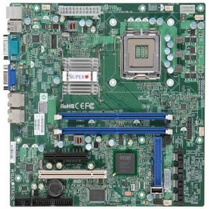 X7SLM+-B SuperMicro X7SLM+ Socket LGA775 Intel 945GC Chipset Core 2 Duo/ Pentium D/ Pentium 4/ Celeron D Processors Support DDR2 2x DIMM 4x SATA 3.0Gb/s uATX Motherboard (Refurbished)