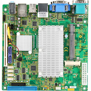 9830-010 MSI IM-945GSE-A Intel 945GSE Express / Intel ICH7-M Chipset Intel Atom N270 Processors Support DDR2 1x SO-DIMM 2x SATA 3.0Gb/s Mini-ITX Motherboard (Refurbished)