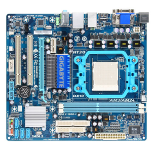 GA-MA78LM-S2H Gigabyte Desktop Motherboard AMD 760G Chipset Socket AM3 PGA-941 Micro ATX 1 x Processor Support 8GB DDR2 SDRAM Maximum RAM Floppy Controller, Serial ATA/300, Ultra ATA/133 (ATA-7) RAID Supported Controller Onboard (Refurbished)