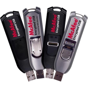 USB-ST02-2GBPFA McAfee Encrypted USB Standard 2GB USB 2.0 Flash Drive External