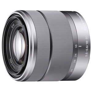 SEL1855 Sony 18 mm 55 mm f/3.5 5.6 Zoom Lens for Sony E mount 49 mm Attachment 0.30x Magnification