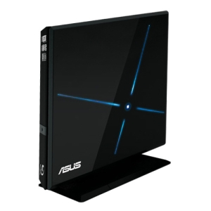 SBW-06C1S-U/BLACK/ASUS Asus SBW-06C1S-U External Blu-ray Writer BD-R/RE Support6x Write/ USB (Refurbished)