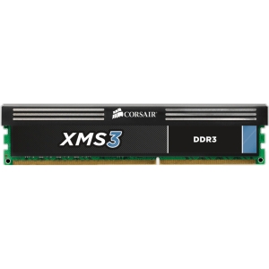 CMX4GX3M1A1333C9 Corsair Dominator XMS3 4GB PC3-10600 DDR3-1333MHz non-ECC Unbuffered CL9 (9-9-9-24) 240-Pin DIMM Memory Module w/ Classic Heat Spreader