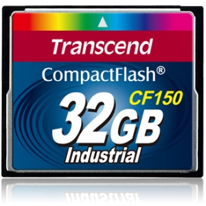 TS32GCF150 Transcend 32GB 150X CompactFlash (CF) Flash Memory Card
