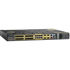 IE-3010-16S-8PC Cisco 8-Ports 10/100/1000Base-T PoE 2x Gigabit Ethernet Uplink Ports Manageable Layer2 Redundant Power Supply Supported Rack-Mountable 1U and Wall Mountable Ethernet Switch with 18x Shared SFP Slots (Refurbished)