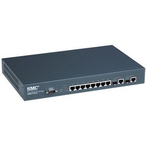SMC6110L2 SMC TigerSwitch Ethernet Switch 8-Ports Manageable 8 x RJ-45 2 x Expansion Slots 10/100/1000Base-T, 10/100Base-TX (Refurbished)
