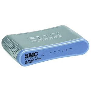 SMCFS5 SMC EZSwitch 5-Port 100MB/s Ethernet 100Base-TX IEEE 802.3x Switch (Refurbished)