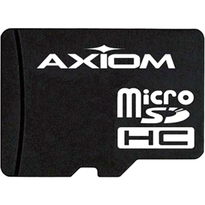 MSDHC4/16GB-AX Axiom 16GB Class 4 microSDHC Flash Memory Card