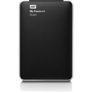 WDBS8P0020BBK-NESN Western Digital My Passport Studio 2TB USB 2.0 FireWire 800 2.5-inch External Hard Drive (Black) (Refurbished)