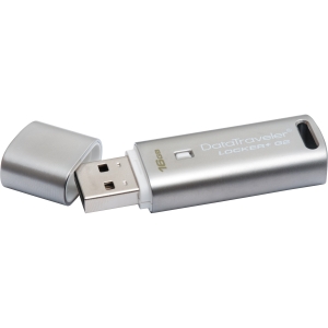 DTLPG2/16GB Kingston DataTraveler Locker+ G2 16GB USB 2.0 Flash Drive with Automatic Data Security