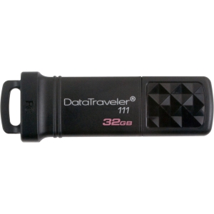 DT111/32GB Kingston DataTraveler 111 32GB USB 3.0 Flash Drive (Black)