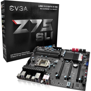 131-IB-E695-KR EVGA Z75 SLI Atx Intel Core I5 And Core I7 Socket 1155 Intel Z75 Pch Socket 1 (Refurbished)