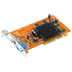 90-C1VCT0-GUAYZ ASUS Radeon 9550 128MB DDR SDRAM VGA AGP 8x Video Graphics Card