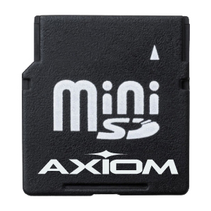 MINISD/128-AX Axiom 128MB miniSD Flash Memory Card
