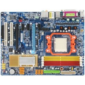 GA-M57SLI-S4 Gigabyte Socket AM3/AM2+/AM2 Nvidia GeForce 570 SLI Chipset AMD Phenom FX/ Phenom/ AMD Athlon 64 FX/ Athlon 64 X2 Dual-Core/ Athlon 64/ AMD Sempron Processors Support DDR2 4x DIMM 6x SATA 3.0Gb/s ATX Motherboard (Refurbished)