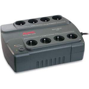 BE400-FR APC Back-UPS ES 400VA Tower Ups 400VA/240W 5.3 Minute 4, 4 (Refurbished)