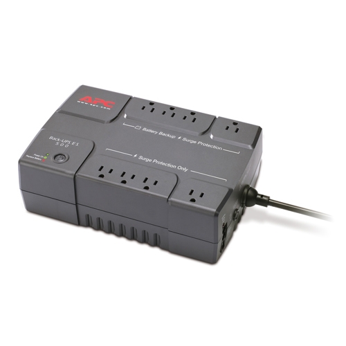 BE350C APC Back-UPS ES 350VA Tower 350VA/200W 5 Minute 3 x NEMA 5-15R Battery Backup System, 3 x NEMA 5-15R Surge-protected (Refurbished)