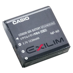 NP-40 Casio Lithium Ion Digital Camera Battery (Refurbished)