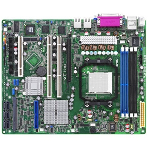 M2N-LR ASUS Socket AM2 Nvidia nForce 570 SLI Chipset AMD Opteron 1000 Series Processors Support DDR2 4x DIMM 6x SATA2 ATX Server Motherboard (Refurbished)