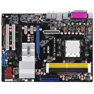 90-MIB1Q0-G0AAY00Z ASUS Socket AM2 Nvidia nForce 500 SLI Chipset AMD Athlon 64 X2/ Athlon 64 FX/ Athlon 64/ AMD Sempron Processors Support DDR2 4x DIMM 4x SATA 3.0Gb/s ATX Motherboard (Refurbished)