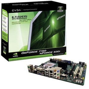 112-CK-NF77-A1 EVGA Socket LGA 775 Nvidia nForce 7150 + 630i Chipset Core 2 Quad/ Core 2 Duo/ Core 2 Extreme Processors Support DDR2 2x DIMM 4x SATA 3.0Gb/s Micro-ATX Motherboard (Refurbished)