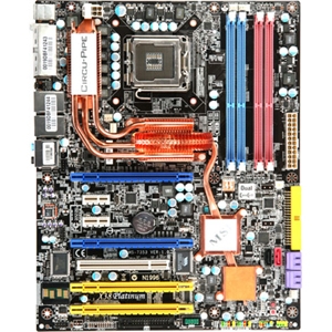 X38PLATINUM MSI X38 Platinum Socket LGA 775 Intel X38 + ICH9R Chipset Core 2 Extreme/ Core 2 Duo/ Core 2 Quad/ Pentium 4/ Pentium 4 Extreme Edition/ Pentium Extreme Edition/ Pentium D/ Pentium Dual-Core/ Celeron 400 Sequence Processors Support DDR3 4x DIMM SATA 3.0Gb/s ATX Motherboard (Refurbished)
