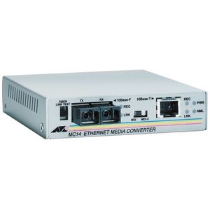 AT-MC14 Allied Telesis 10Base-T to 10Base-FL Media Converter