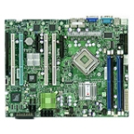 X7SB4-O SuperMicro Socket LGA 775 Intel 3210 + ICH9R Chipset Intel Xeon 3000 Series/ Core 2 Quad/Duo Processors Support DDR2 4x DIMM 6x SATA 3.0Gb/s ATX Server Motherboard (Refurbished)