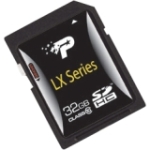 PSF32GSDHC10 Patriot LX Series 32GB Class 10 SDHC Flash Memory Card
