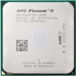 HDZ965FBK4DGM AMD Phenom II X4 965 3.40GHz 4.00GT/s 6MB L3 Cache Socket AM2+ Processor