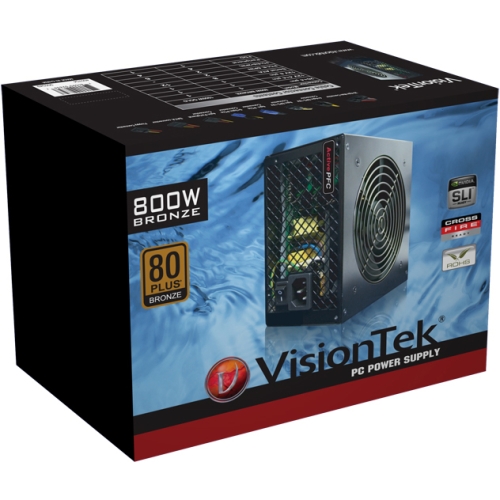 900349 Visiontek 800-Watts ATX12V/EPS12V Power Supply