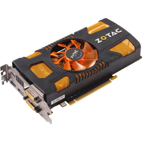 ZT-50706-10M Zotac GeForce GTX 560 Graphic Card 820 MHz Core 1GB DDR5 SDRAM PCI Express 2.0 x16 4008 MHz Memory Clock 2560 x 1600 SLI Fan Cooler DirectX 11.0, OpenGL 4.1 HDMI DisplayPort DVI
