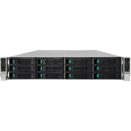 H2216WPQJR Intel 2U Rack-Mountable Server Barebone System 4x Nodes Socket R LGA 2011 2x Processor Support (Refurbished)