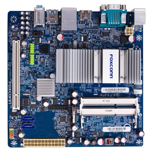 D270S Foxconn Desktop Motherboard iNM10 Express Chipset Mini ITX