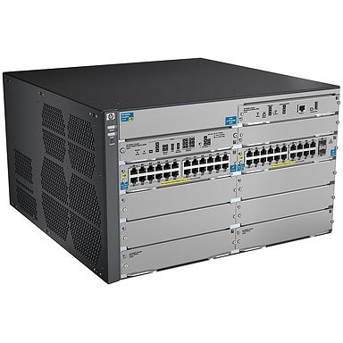 J9638AC#ABA HP 8206-44G-PoE+-2XG v2 zl Switch with Premium Software 44 Ports Manageable 6 x Expansion Slots 10/100/1000Base-T 2 x SFP+ Slots 3 Layer S (Refurbished)