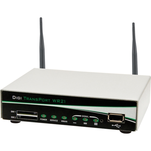 WR21-U51B-DE1-SD Digi TransPort WR21 Wireless Cellular Router (Refurbished)