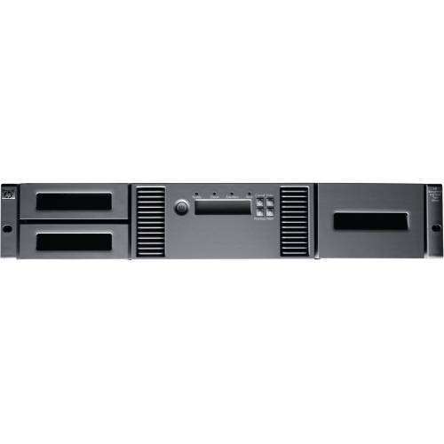 AJ817B HP MSL2024 1-drive LTO-4 Ultrium 1760 SCSI Tape Library (AJ817B) 19.20TB (Native) / 38.40TB (Compressed) SCSI