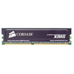 CMX1024-3200 Corsair Xms3200 1GB PC3200 DDR-400MHz non-ECC Unbuffered CL3-4-4-8 184-Pin DIMM Memory Module