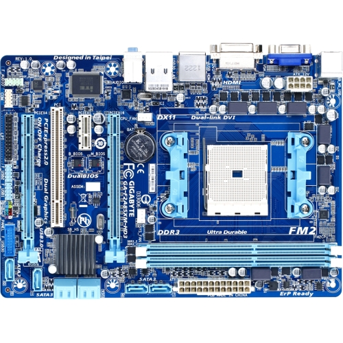 GA-F2A85XM-HD3 Gigabyte Ultra Durable 4 Classic Desktop Motherboard AMD A85X Chipset Socket FM2 (Refurbished)