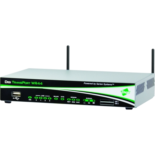 WR44-0000-WE1-XD Digi TransPort WR44 IEEE 802.11b/g Wireless Cellular Router (Refurbished)