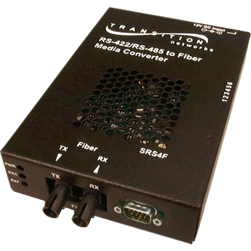 SRS4F3129-103-NA Transition Networks RS422/485 Copper to Fiber Media Converter