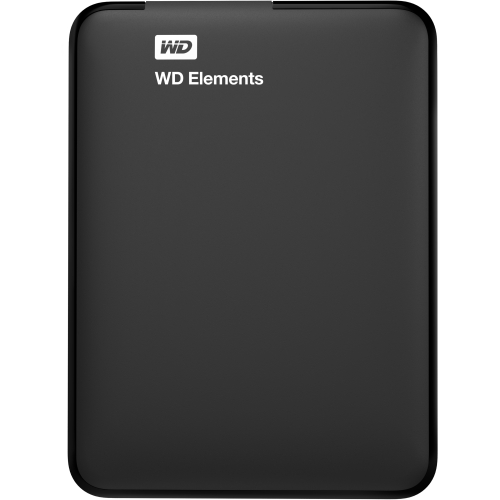 WDBUZG5000ABK-NESN Western Digital Elements 500GB USB 3.0 2.5-inch External Hard Drive (Black) (Refurbished)