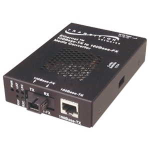 E-100BTX-FX-05100-LA Transition Networks Fast Ethernet Media Converter
