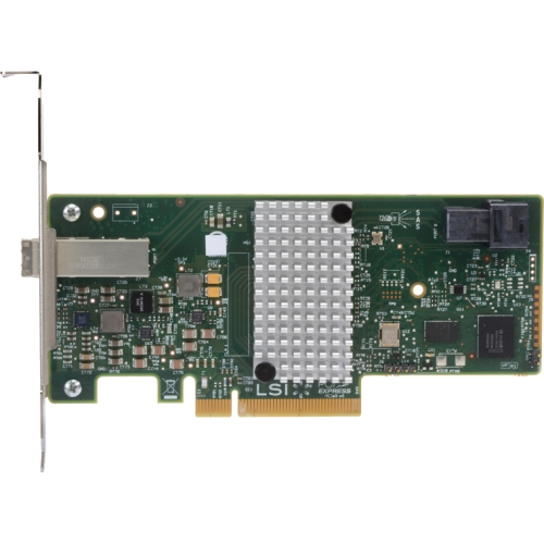 RS3FC044 Intel 4-Port SAS 12Gbps / SATA 6Gbps PCI Express 3.0 x8 Low Profile MD2 RAID 0/1/1E/10/JBOD Controller Card