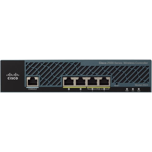 AIR-CT2504-15K9-RF Cisco Aironet 2504 Wireless LAN Controller (Refurbished)