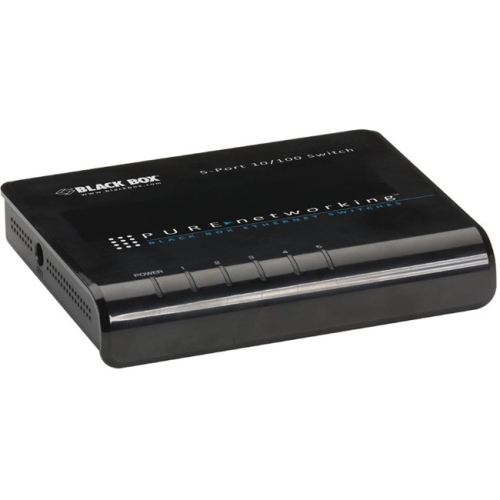 LB005A Black Box Pure Networking 10/100 Ethernet Switch 5-Port (Refurbished)
