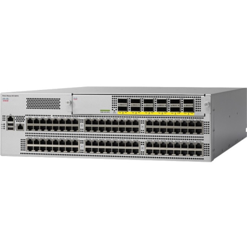N9K-C93128TX-FA-L3 Cisco Nexus 93128TX 96-Ports 10 Gigabit Ethernet Network 10GBase-T RJ-45 Desktop and Rack-mountable Layer3 Switch with 8x QSFP+ Slots (Refurbished)