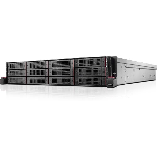 70G00023US Lenovo Storage N4610 12 Bay NAS Server Intel Xeon E5-2603v3 1.60GHz Processor 8GB RAM (Refurbished)