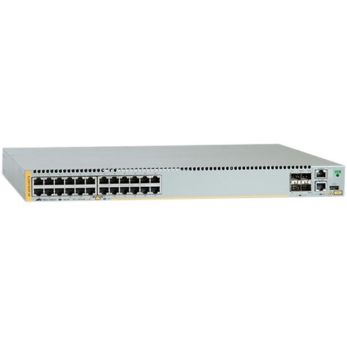 AT-X930-28GTX-00 Allied Telesis 24-Ports Gb Cu 4 Sfp+ Slots L3+ Per Flow Qos Ipv4/Ipv6 Switch (Refurbished)